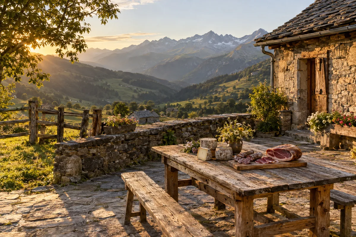 Gastronomie ariégeoise, des fromages d'estive aux charcuteries de montagne